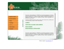Tablet Screenshot of eurofor.es